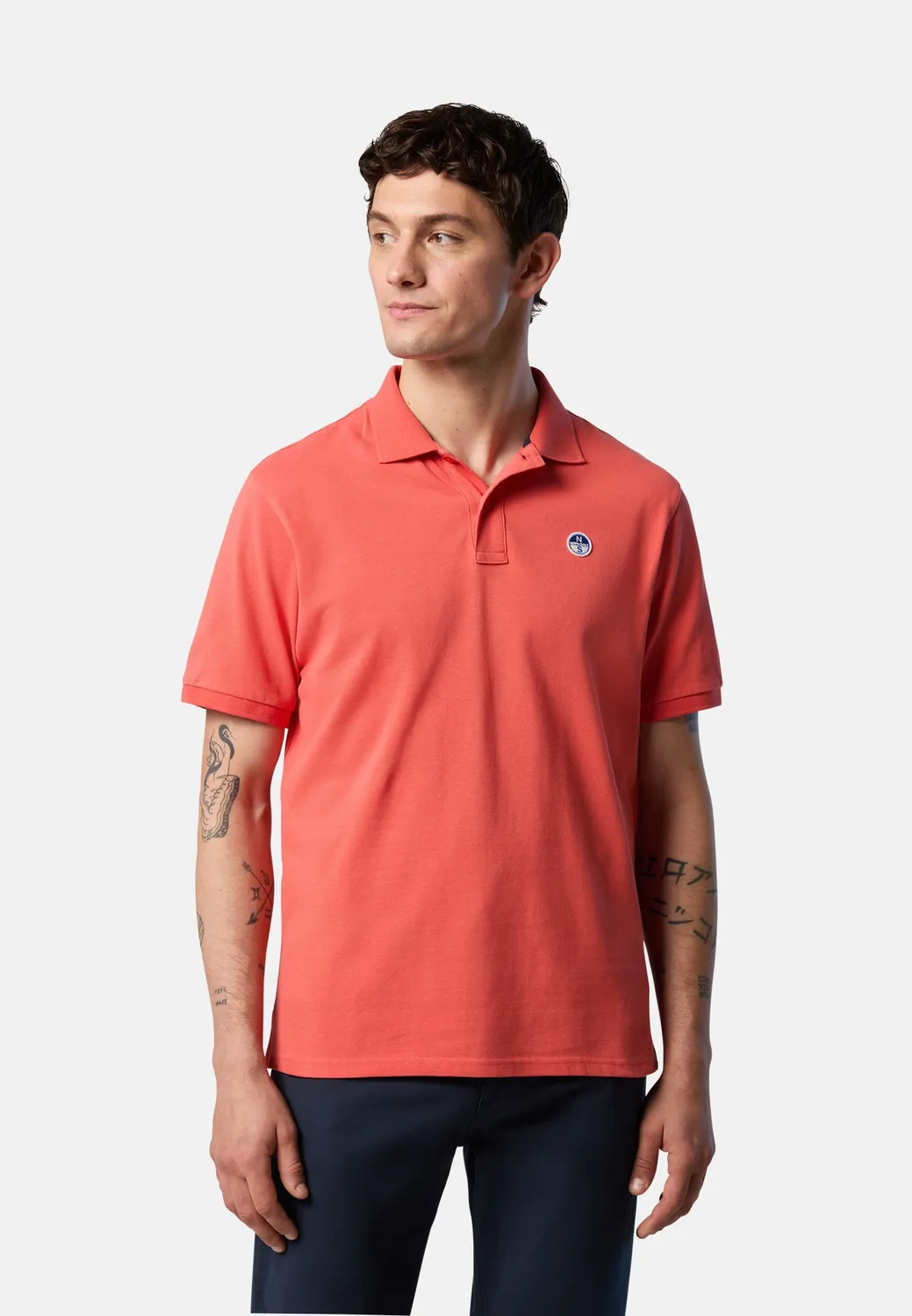 North Sails polo coton bio patch logo homme