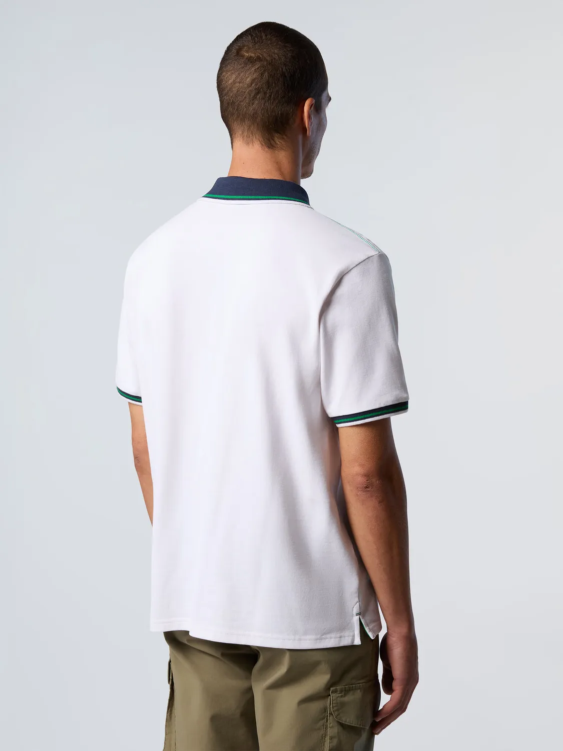 North Sails polo piqué coton bio rayures