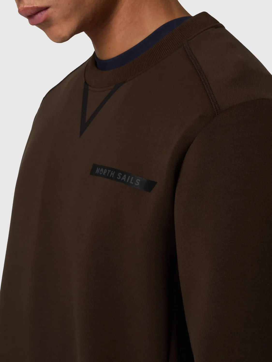 North Sails Scuba sweat col rond Espresso S-4XL