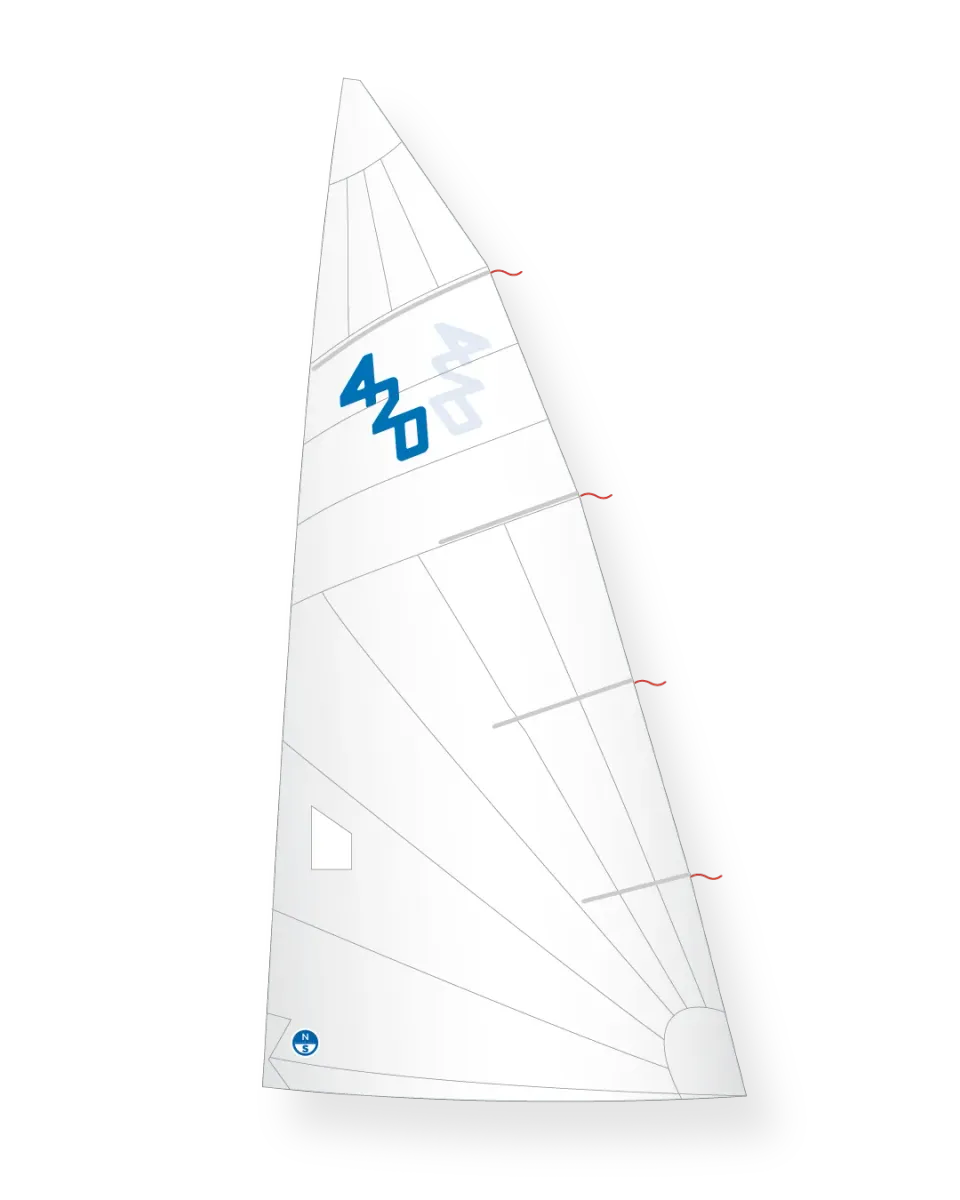 North Sails 420 M-9 grand-voile Dacron 110-120 kg