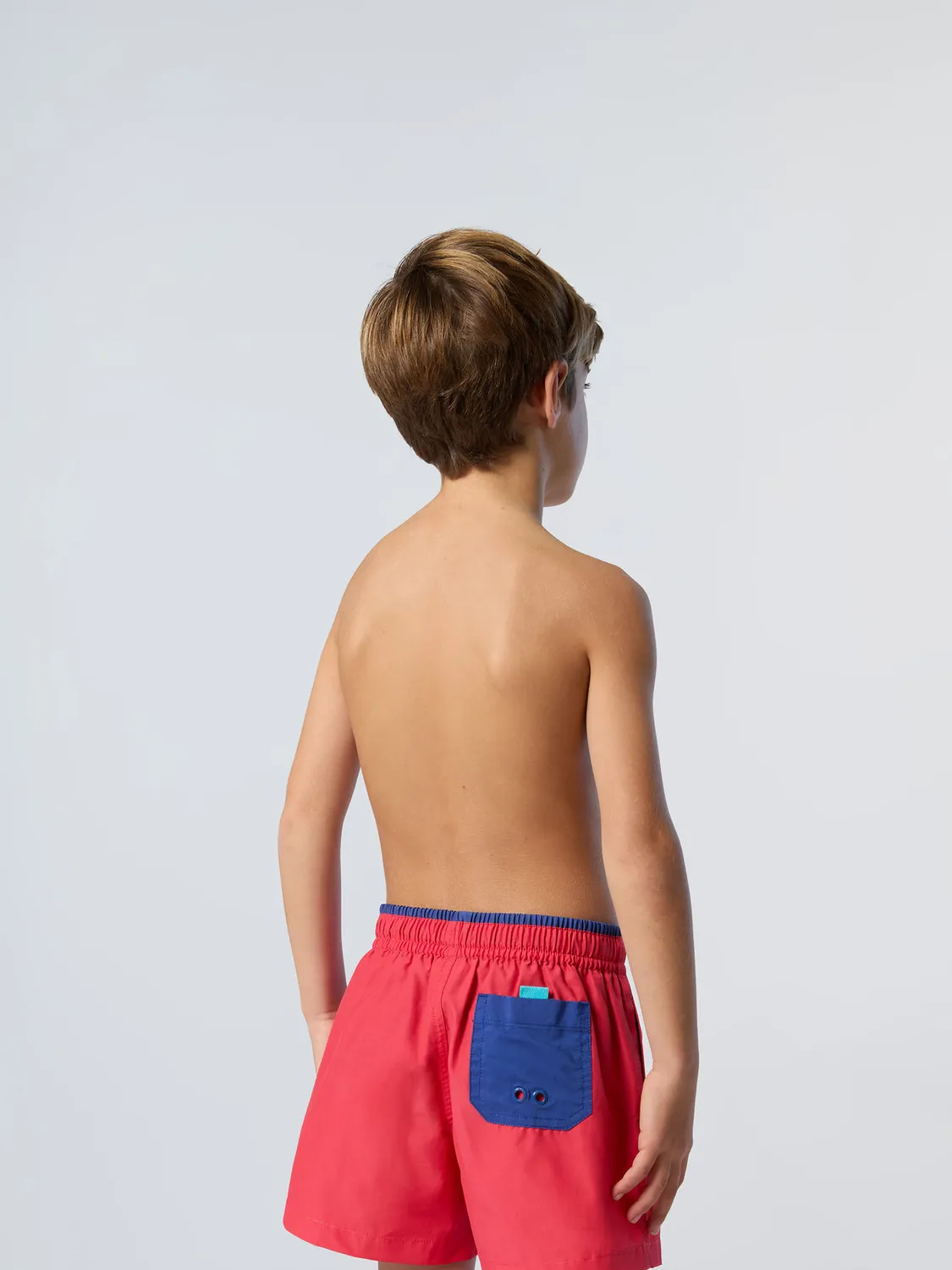 North Sails short de bain enfant nylon recyclé poche