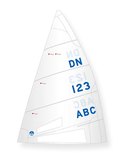 North Sails DN Iceboat APP Grand-Voile Polyvalente Vitesse