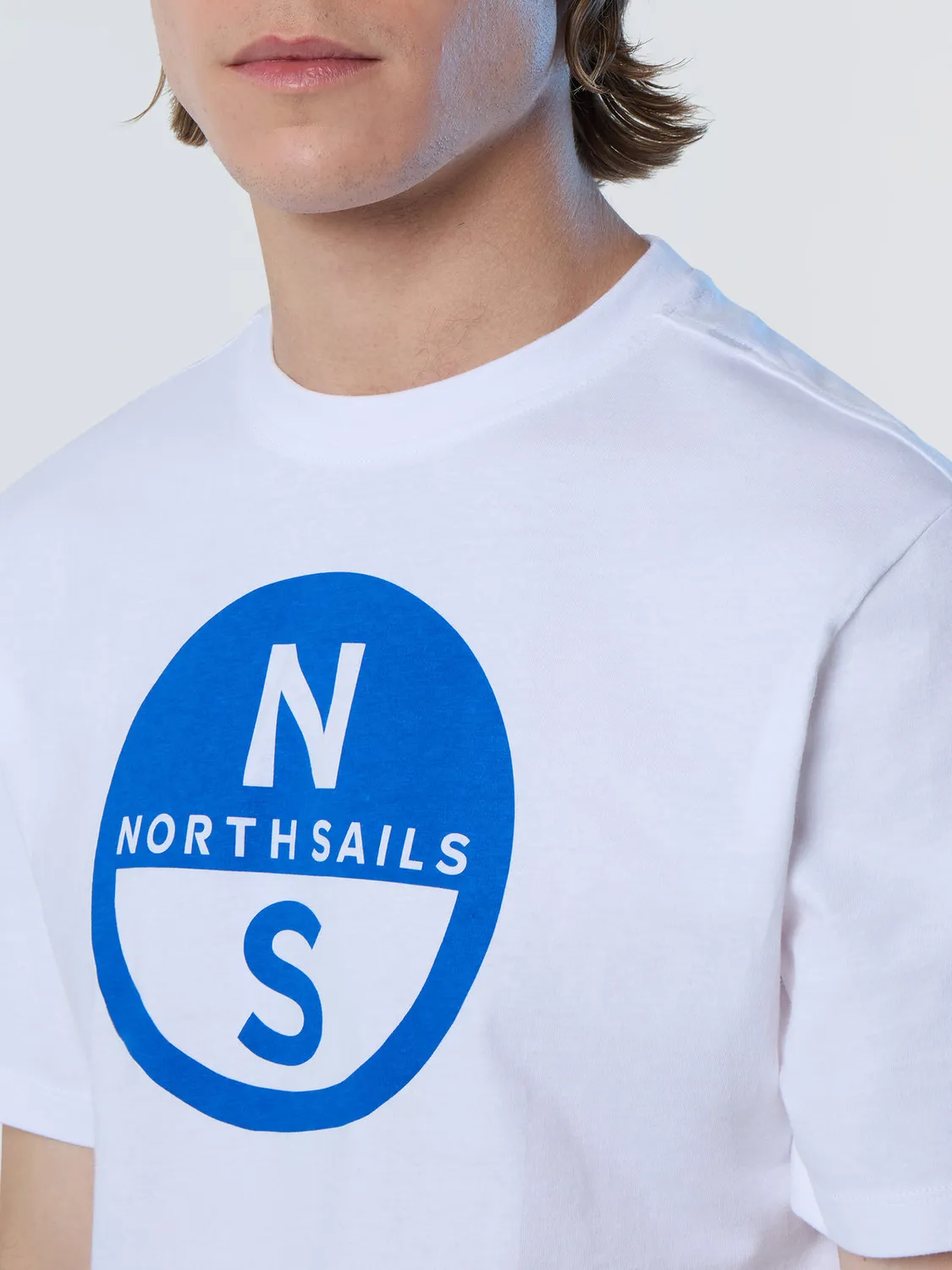 North Sails maxi logo t-shirt coton bio homme