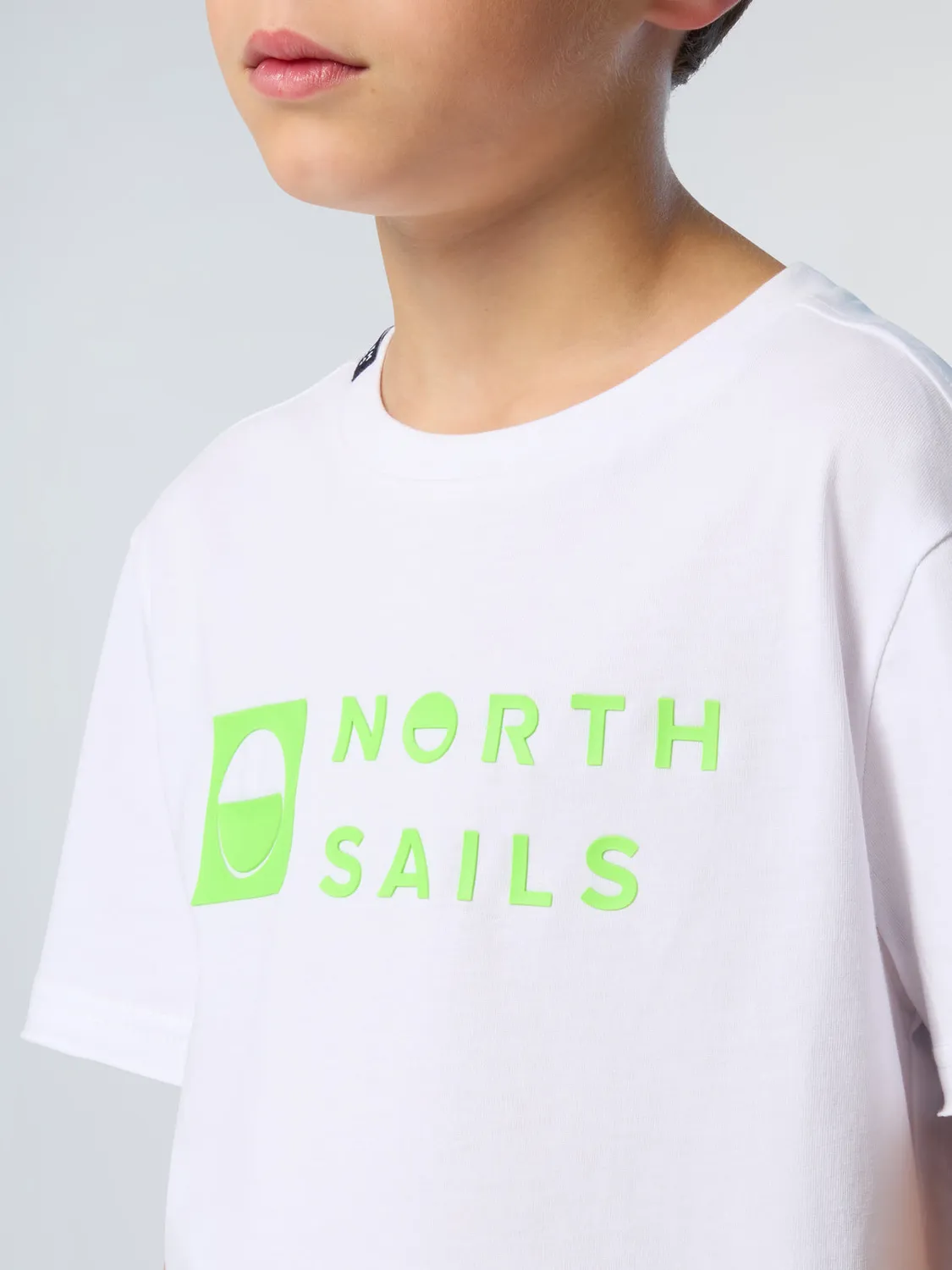 North Sails T-shirt Logo coton bio enfant imprimé