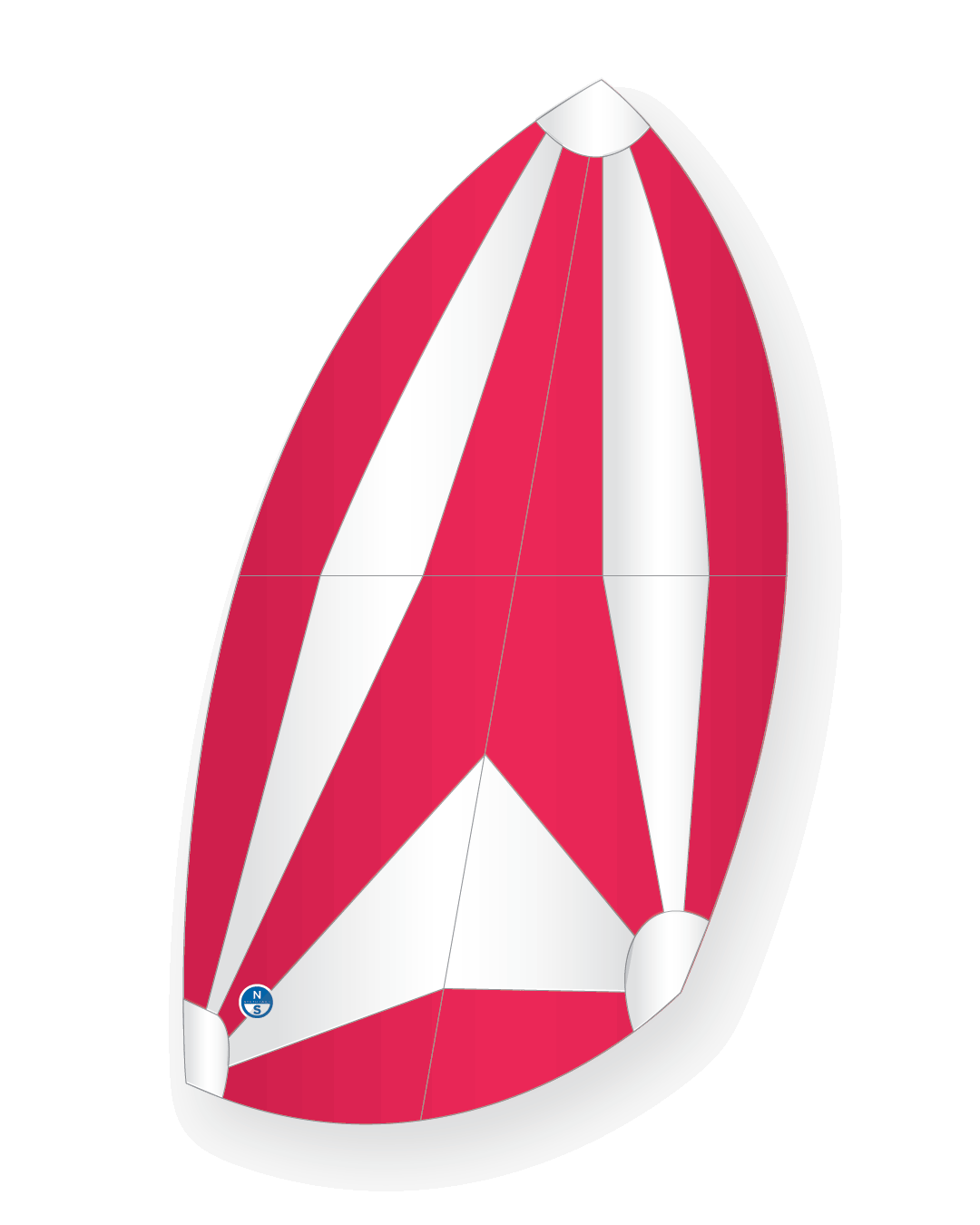 North Sails Inland 20 Scow spi nylon stable