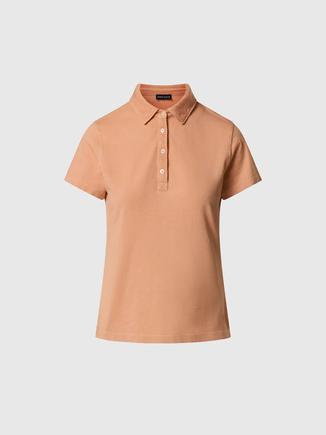 North Sails polo slub jersey femme coton