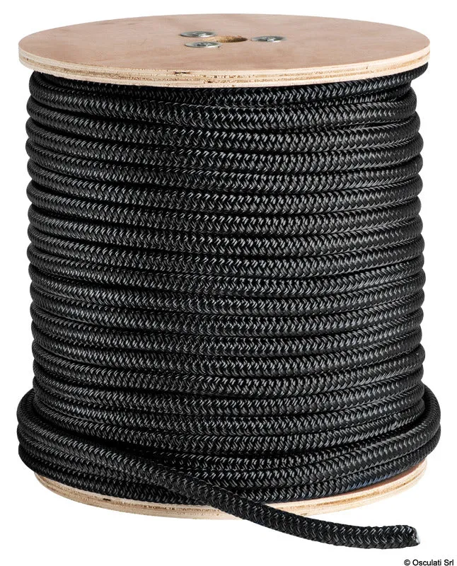 easysea double tresse noire 10 mm bobine 200 m amarrage