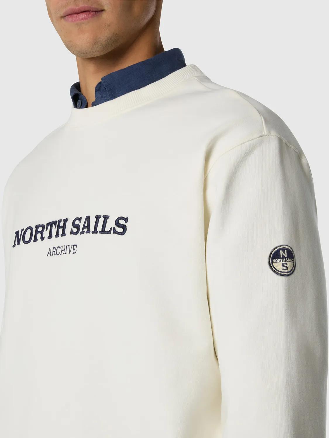 North Sails Archive sweat molleton coton bio