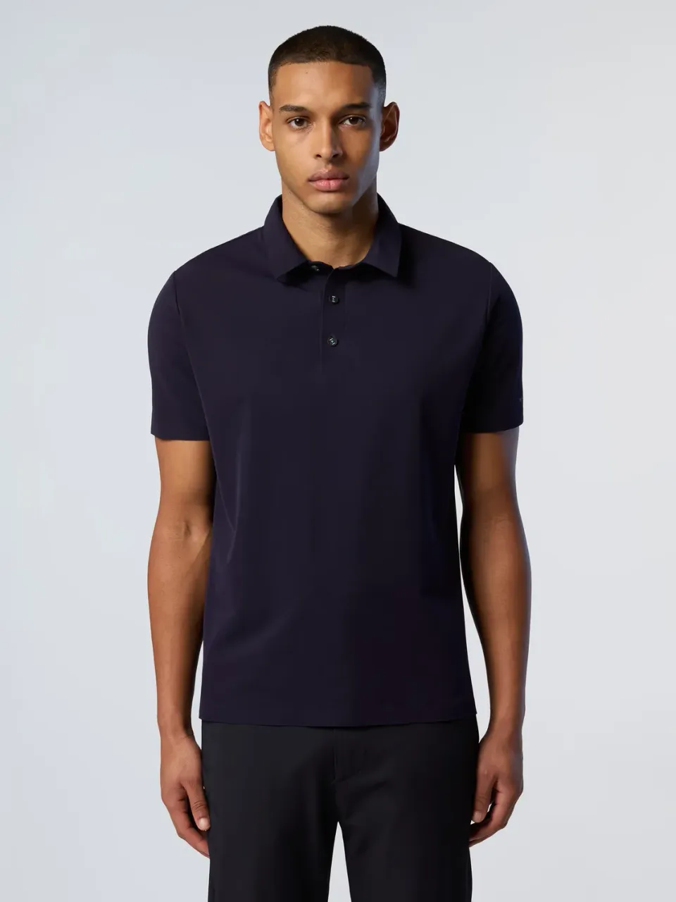 North Sails polo micro-piqué NorthTech noir homme