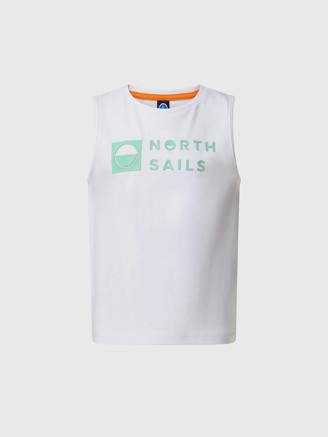 North Sails débardeur enfant logo relief coton bio