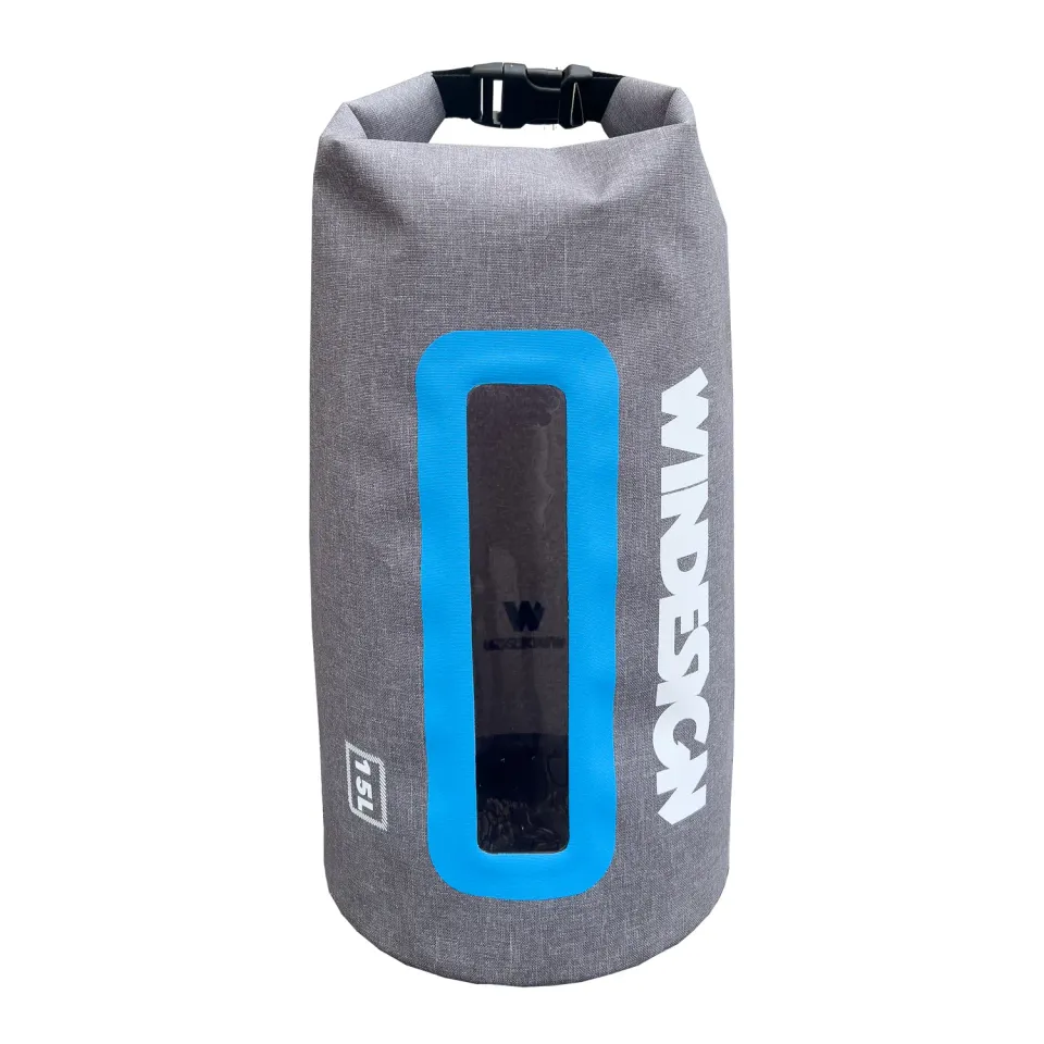 Windesign EX2608 sac étanche 15 L gris polyester