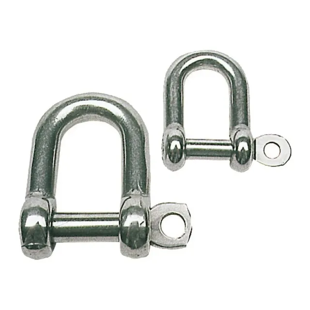 Osculati 22 mm manille droite inox AISI 316 poli miroir