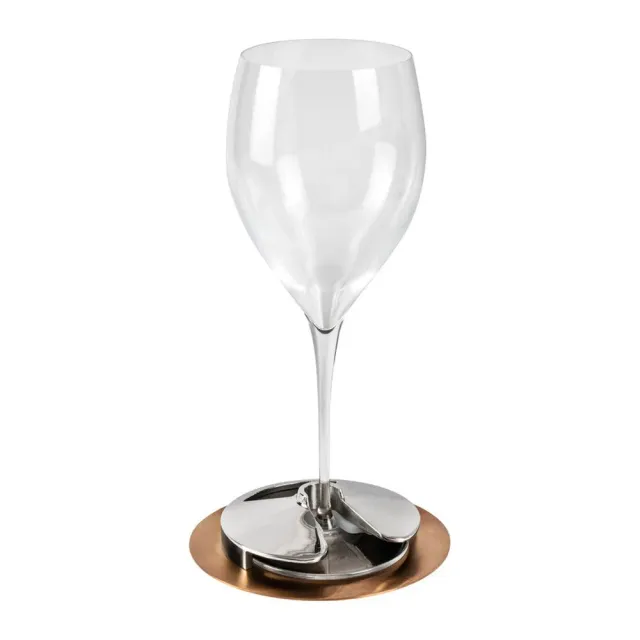 easysea porte-verre inox bronze pour verre à pied
