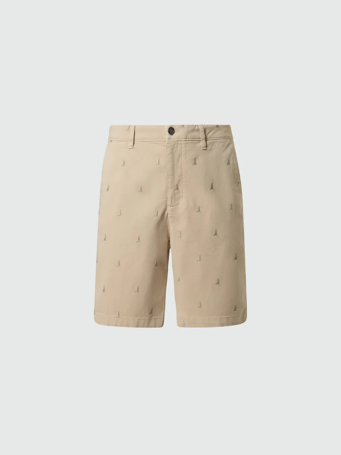 North Sails Freedom shorts chino brodé coton stretch