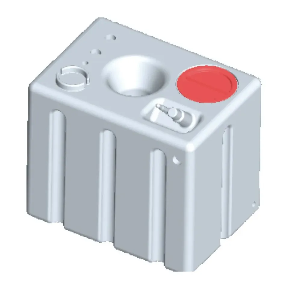 Osculati réservoir eau potable rigide 172 L horizontal