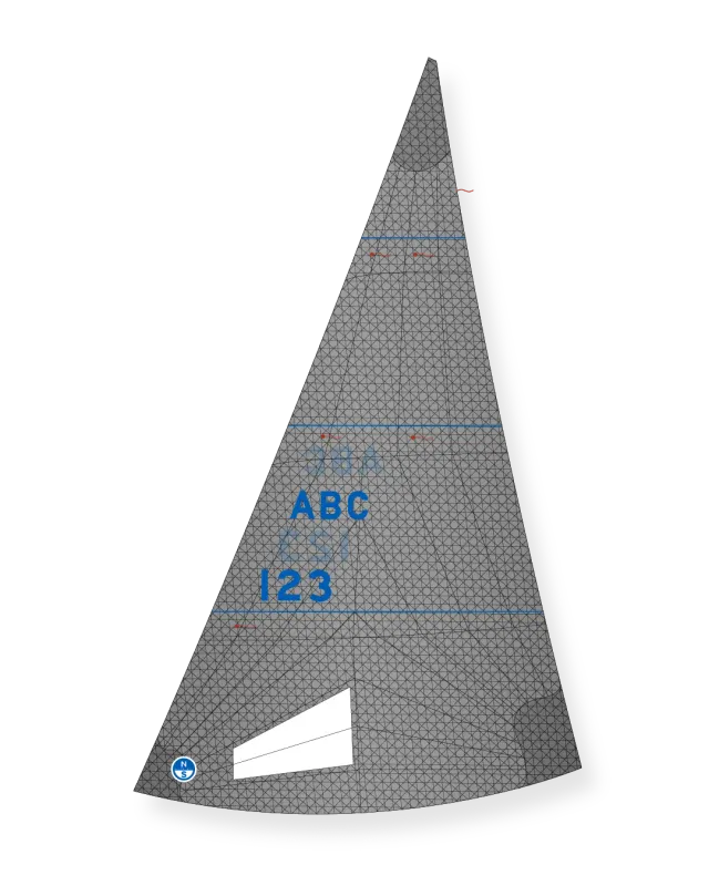 North Sails Sonata C5G génois n°1 grand recouvrement