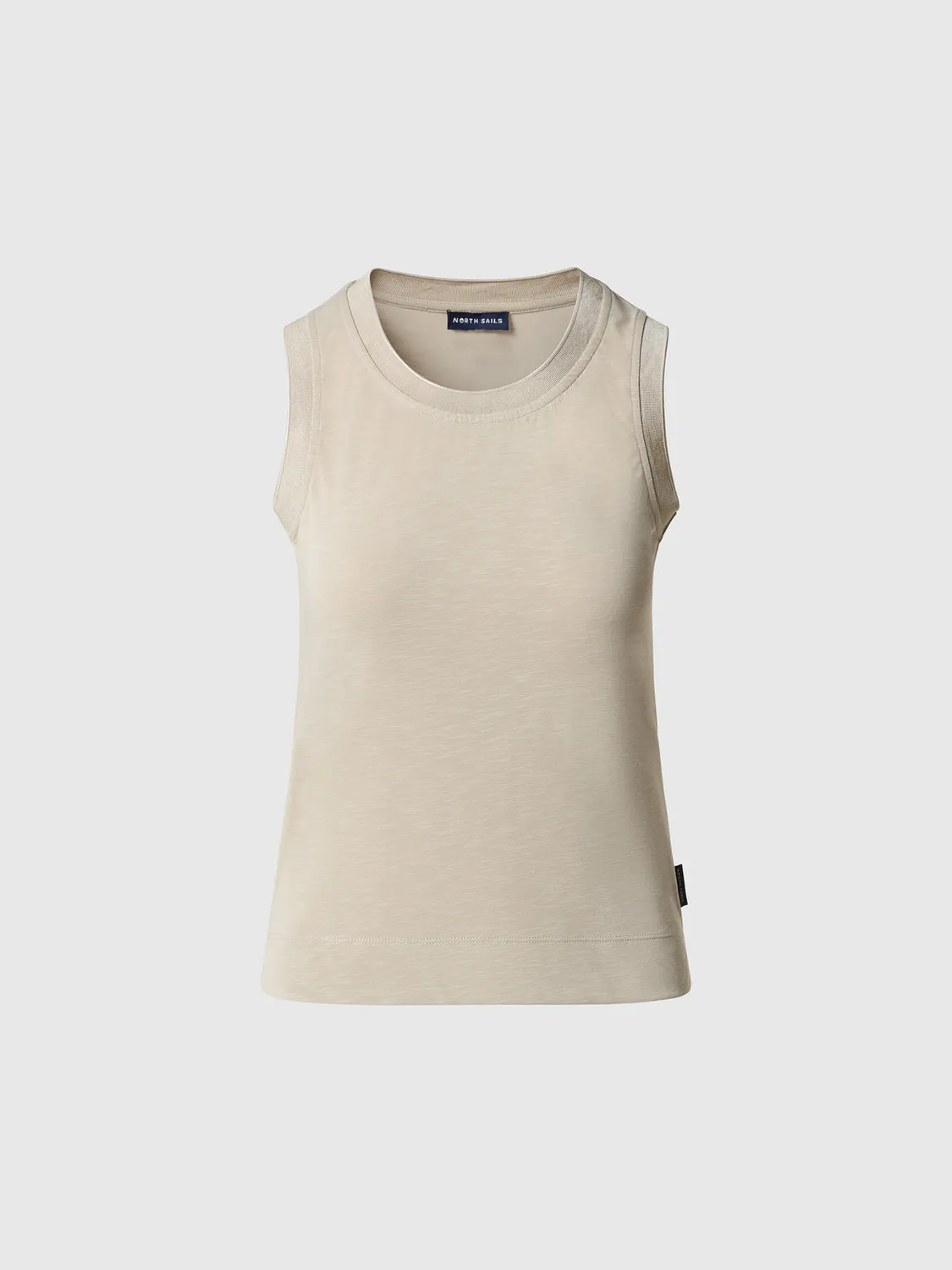 North Sails Débardeur Slub Jersey modal léger