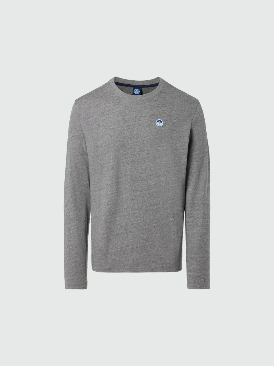 North Sails t-shirt manches longues patch logo homme