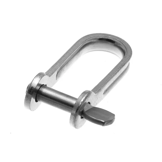 RWO R6184 manille plate inox 6 mm captive