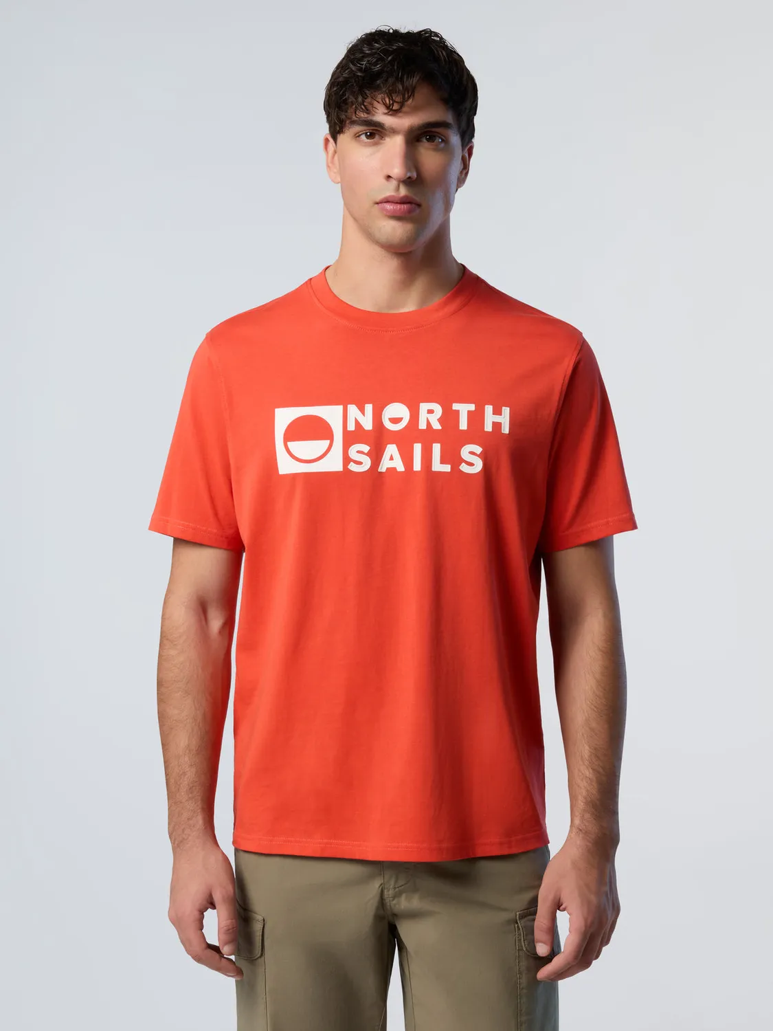North Sails T-shirt coton bio logo maxi homme