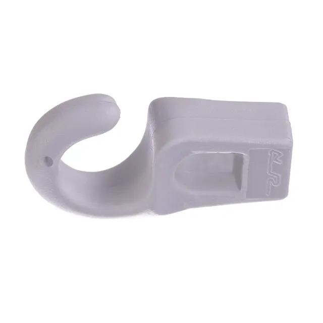 RWO R8401 crochet ouvert blanc 6 mm lot de 2 nylon