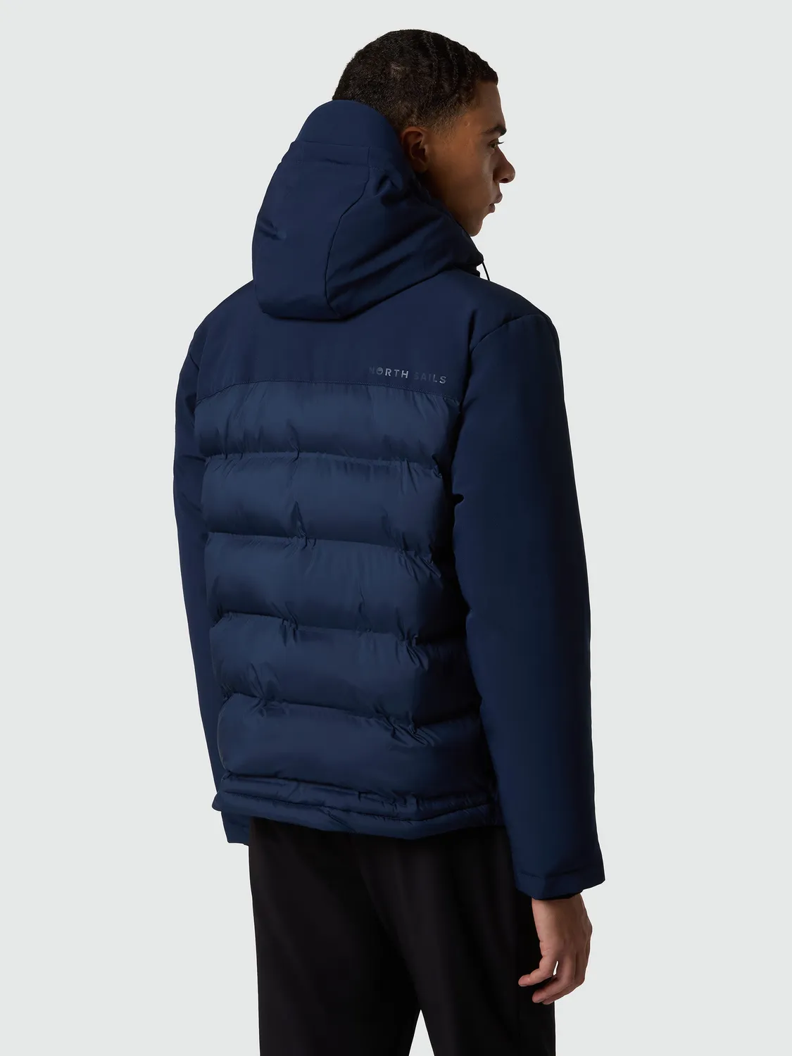 North Sails Voile Blanche Hobart 2.0 veste bleu marine