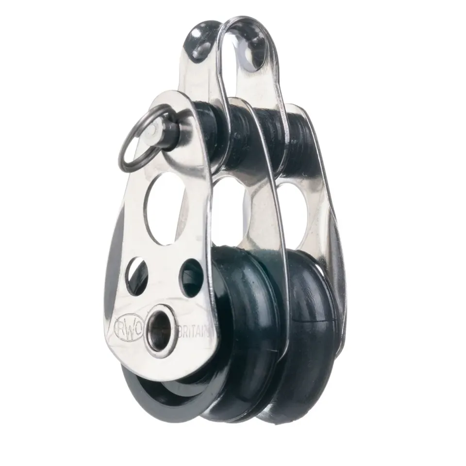 RWO R1080 poulie double 25mm à manille