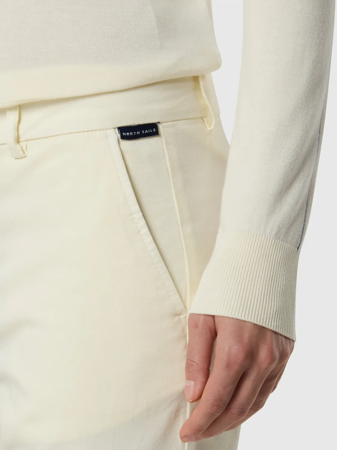 North Sails Stretch Gabardine chino slim femme