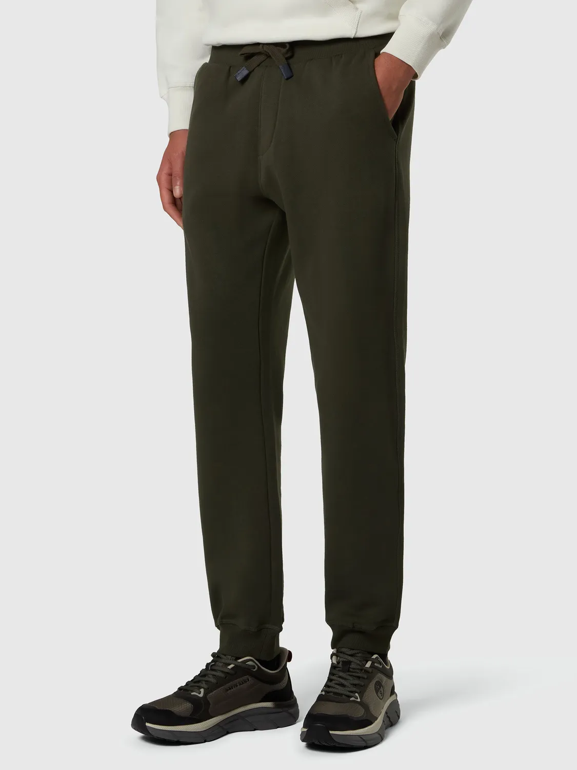 North Sails Jogging Logo Patch Forest Night coton homme