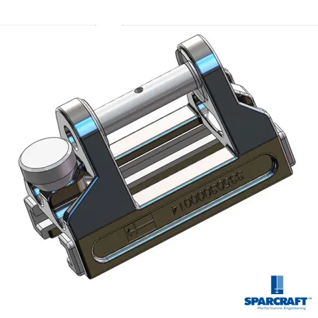 Sparcraft Coulisseau Déclencheur Rail 32x5,5 Complet
