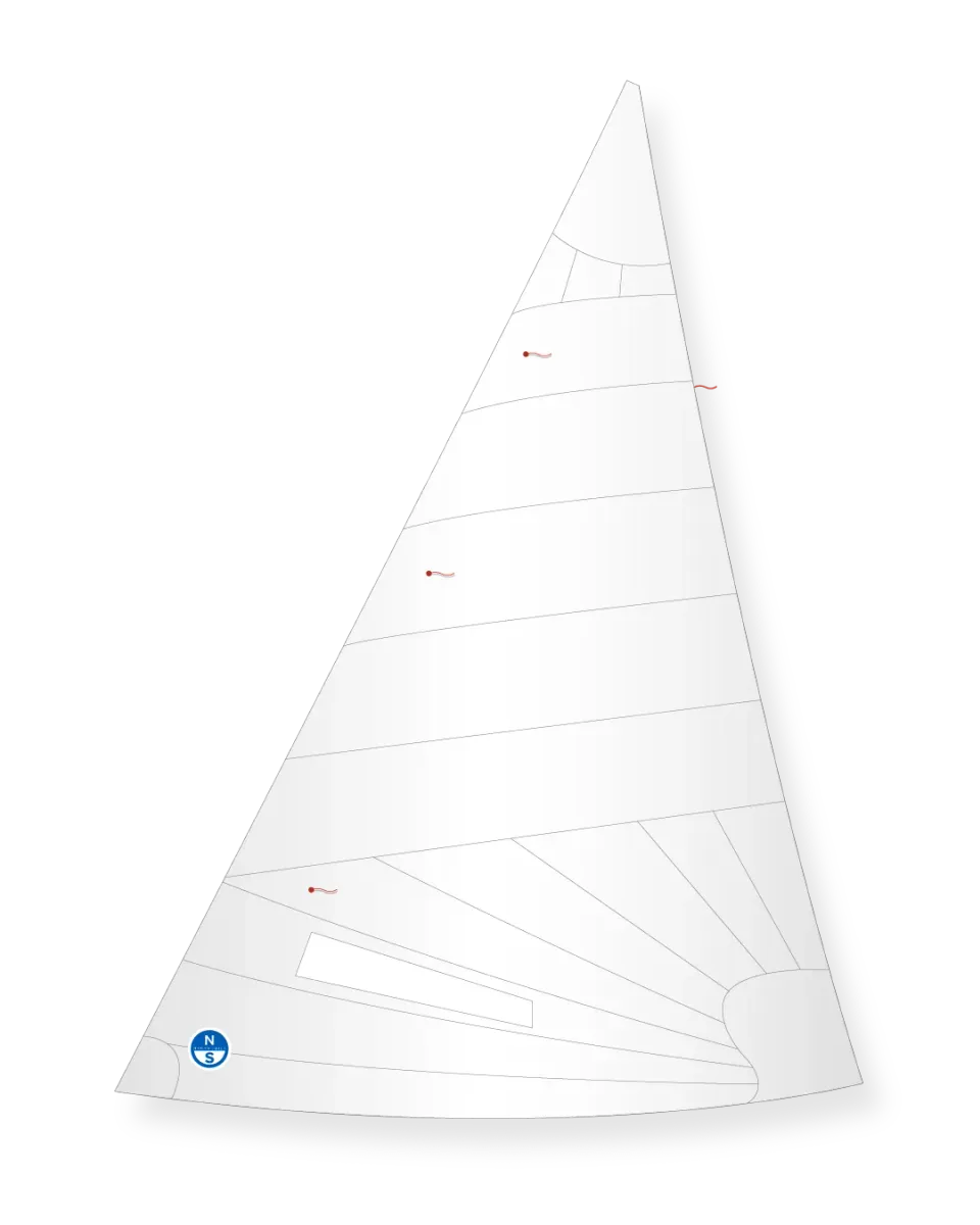 North Sails Kestrel NKG-B génois Dacron à recouvrement