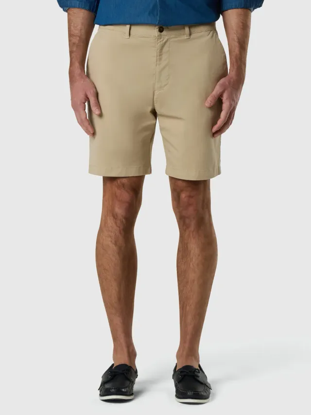 North Sails short chino gabardine stretch coton bio