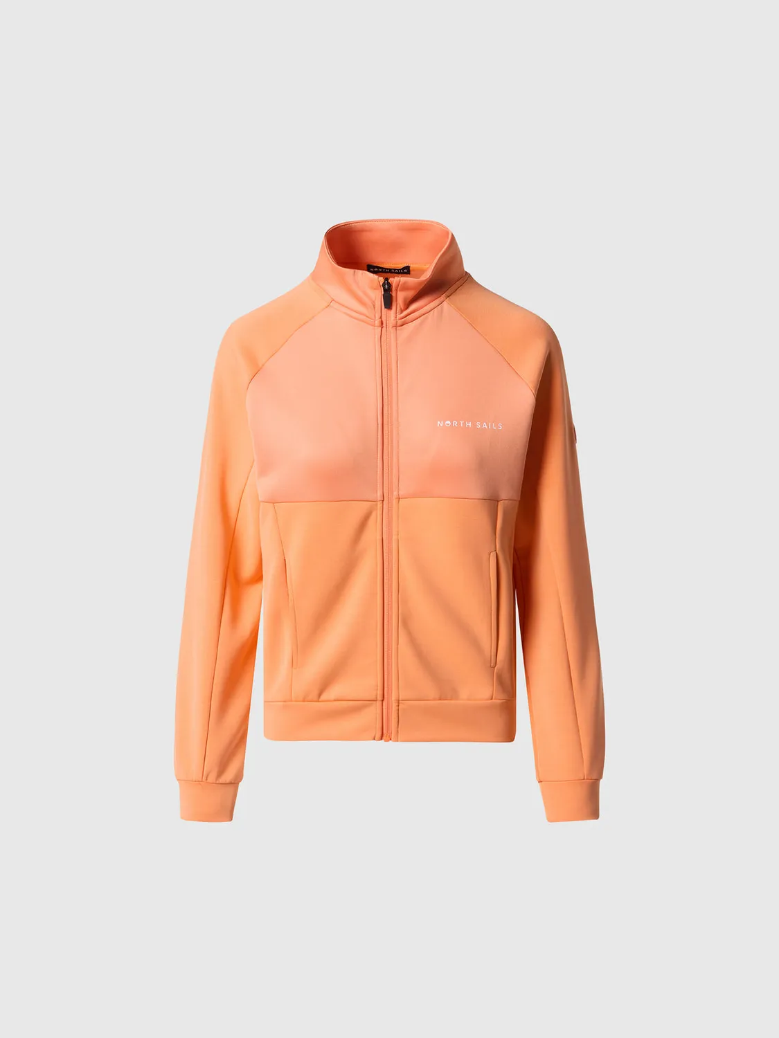 North Sails sweat zippé col montant modal shimmer
