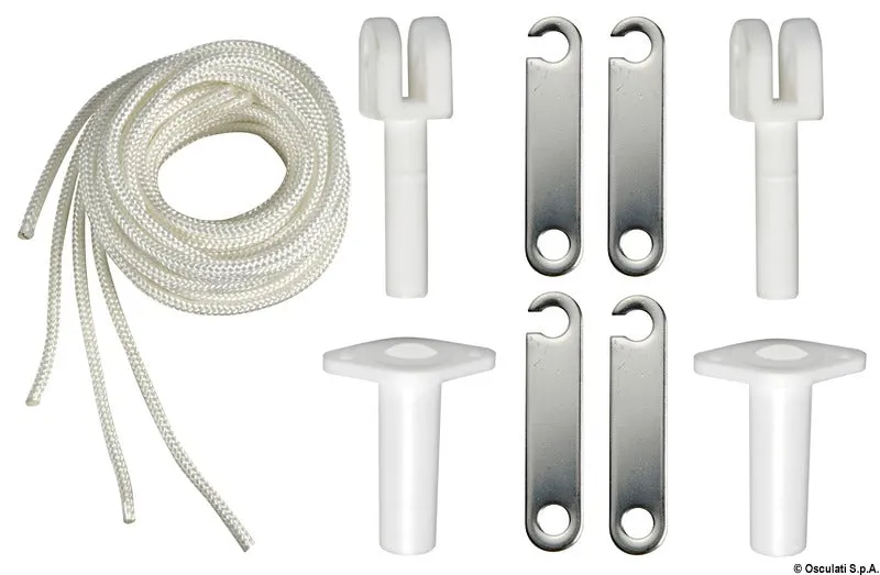 Osculati Bimini 4 arceaux 235/245 cm blanc polyester