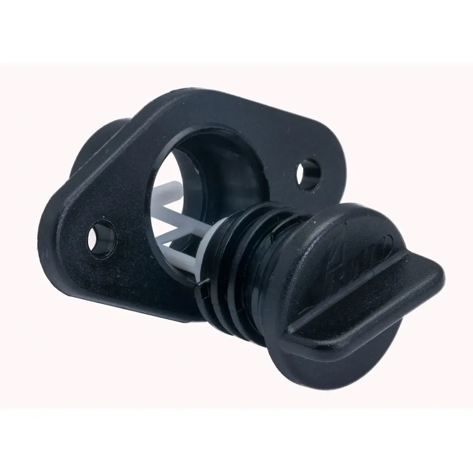 RWO R2066 bouchon de vidange lot de 2 noir 17mm