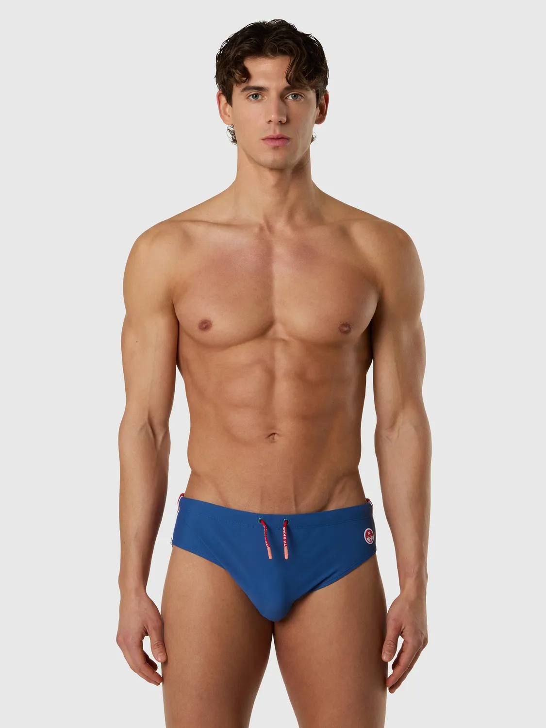 North Sails slip de bain rayures molten lava