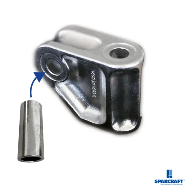 Sparcraft Gooseneck Toggle F220-F550 vit-de-mulet inox
