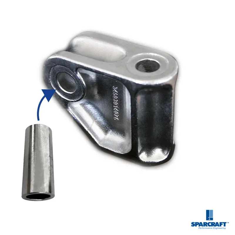 Sparcraft Gooseneck Toggle F220-F550 vit-de-mulet inox