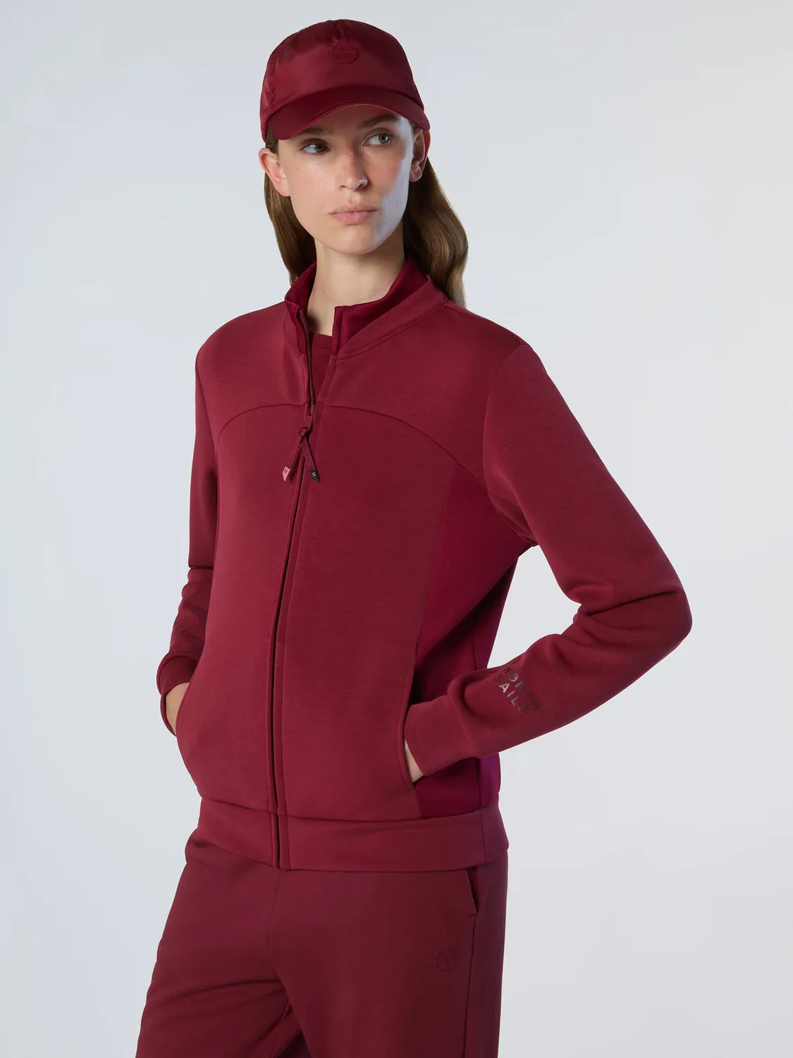 North Sails Sweat Scuba col montant zippé