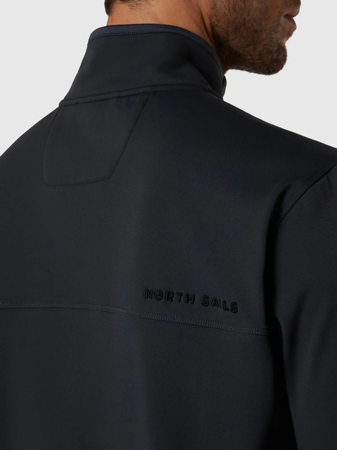 North Sails sweat polaire zippé micro-fleece phantom