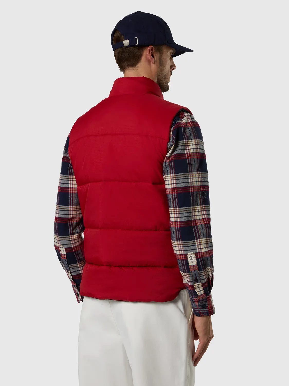 North Sails Shot gilet réversible rouge urban homme