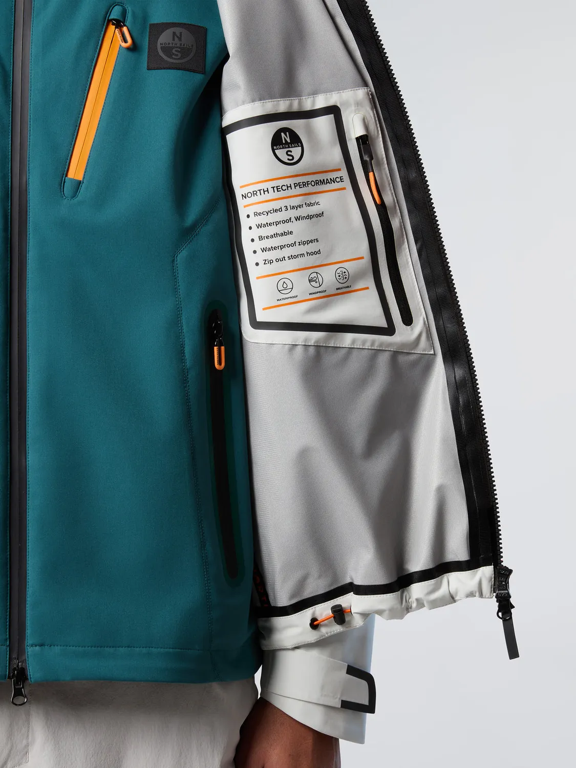 North Sails Edge Tech veste de quart imperméable