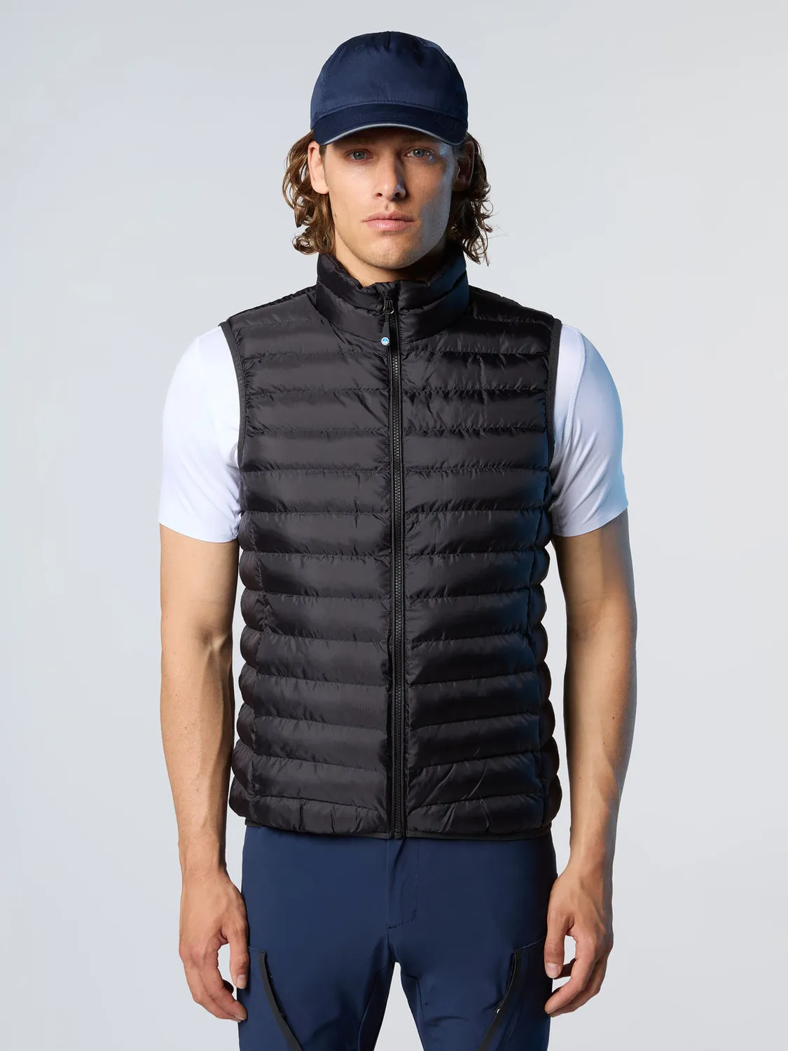 North Sails Marstrand gilet matelassé recyclé col haut