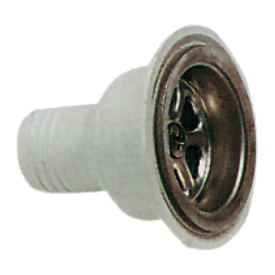 Smev bonde droite évier bateau Ø25 grille 47 mm