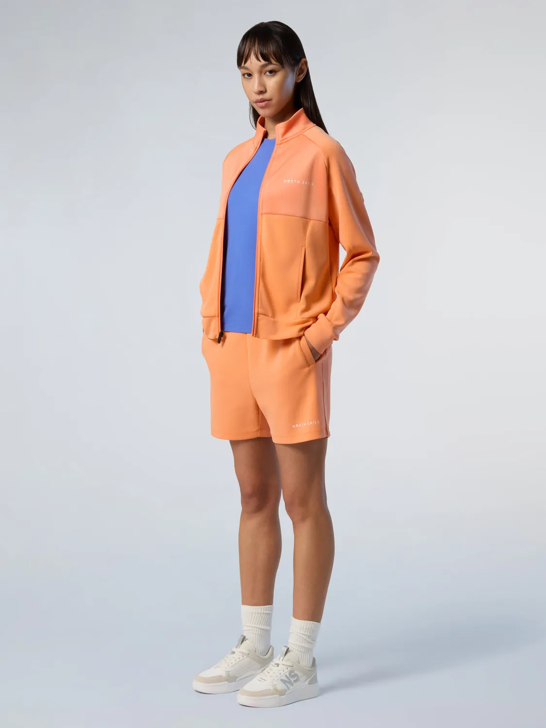 North Sails Tech Fleece short sweat modal cordon