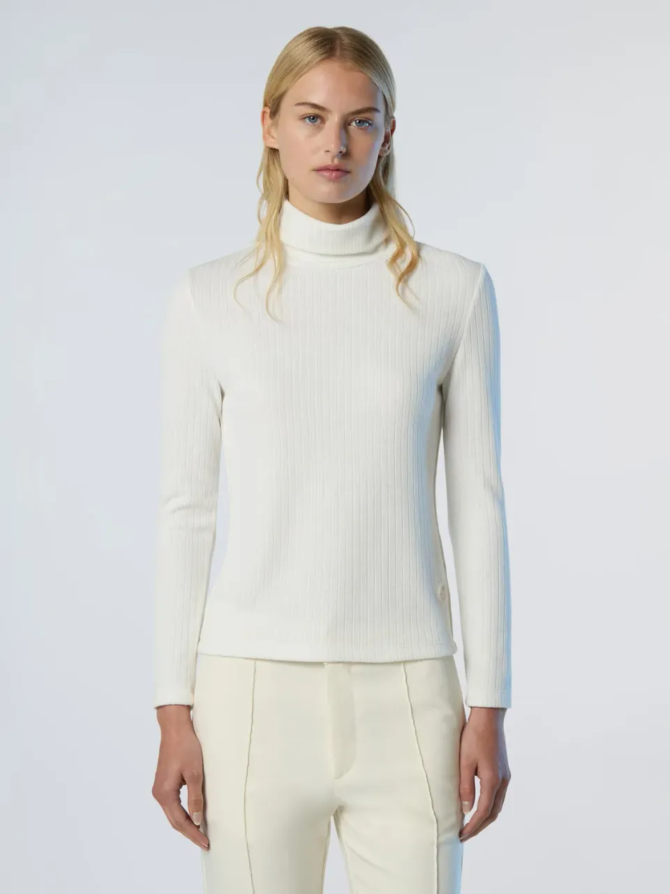 North Sails pull col roulé jersey côtelé viscose