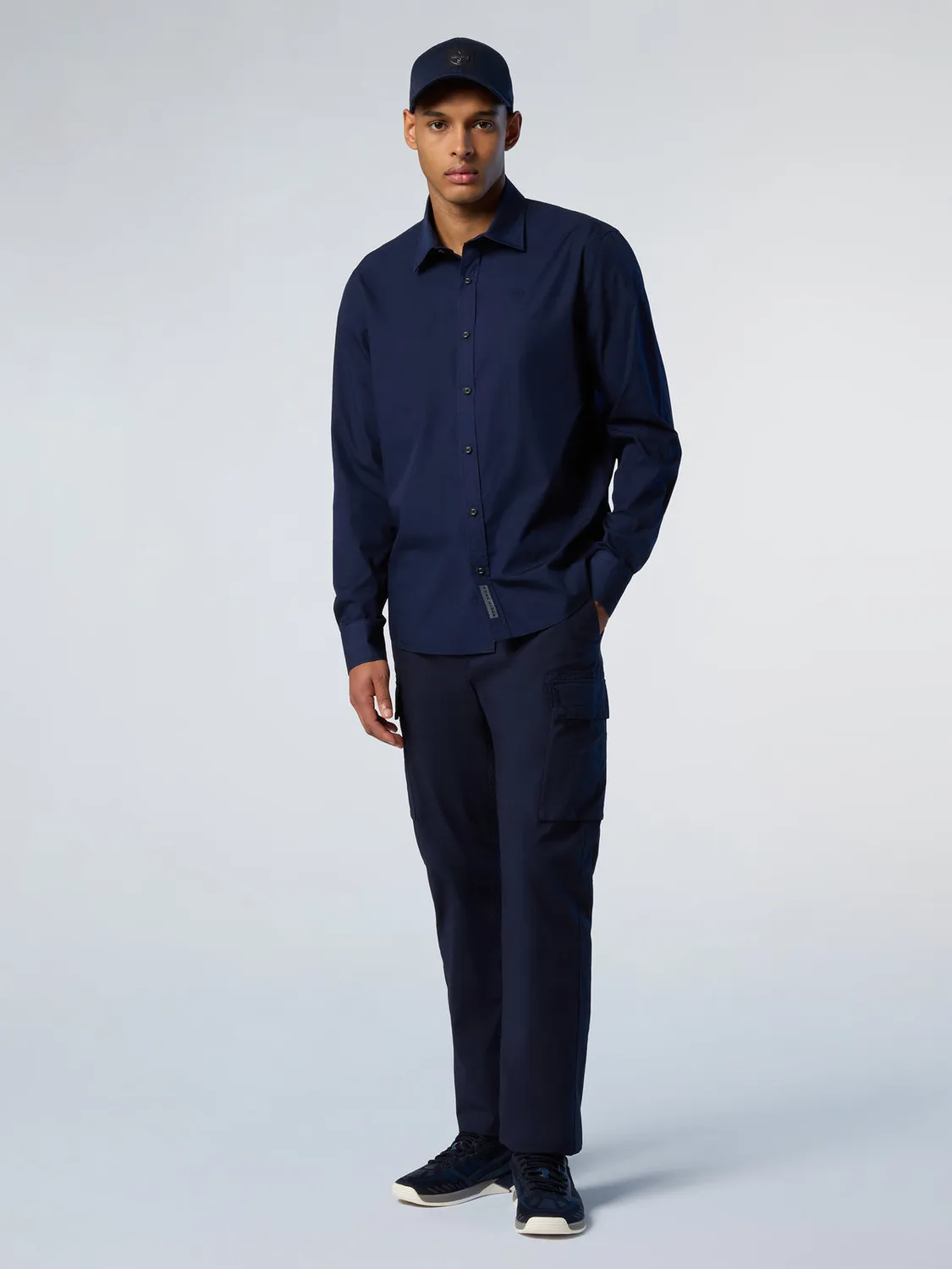North Sails chemise twill léger coton manches longues