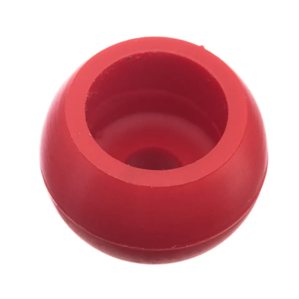 RWO R1903 Boule d'arrêt 4mm rouge lot de 2 grip