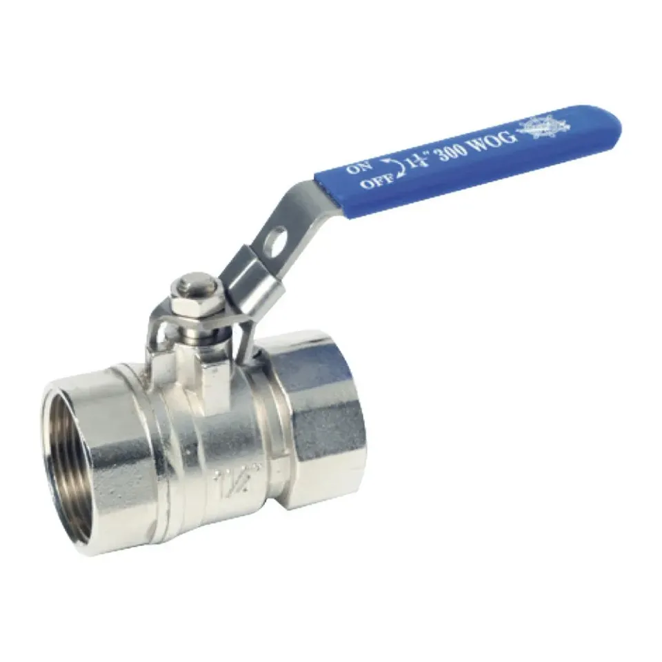 easysea vanne laiton chromé cadenassable 1"1/4 eaux noires