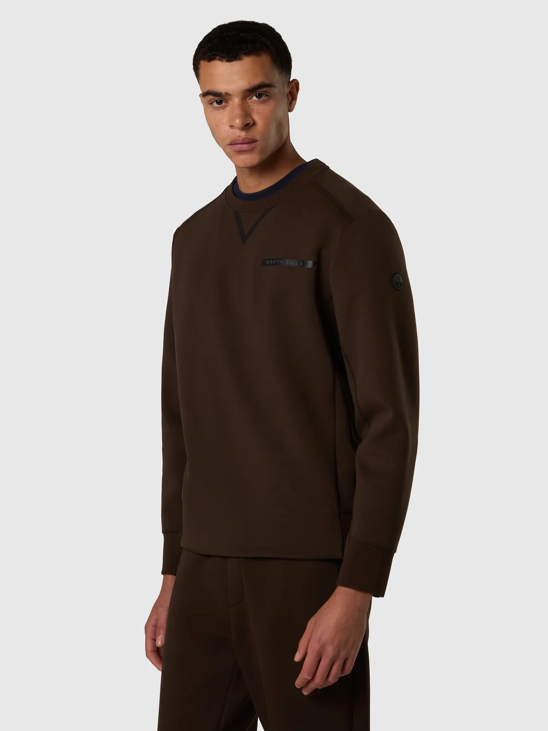 North Sails Scuba sweat col rond Espresso S-4XL